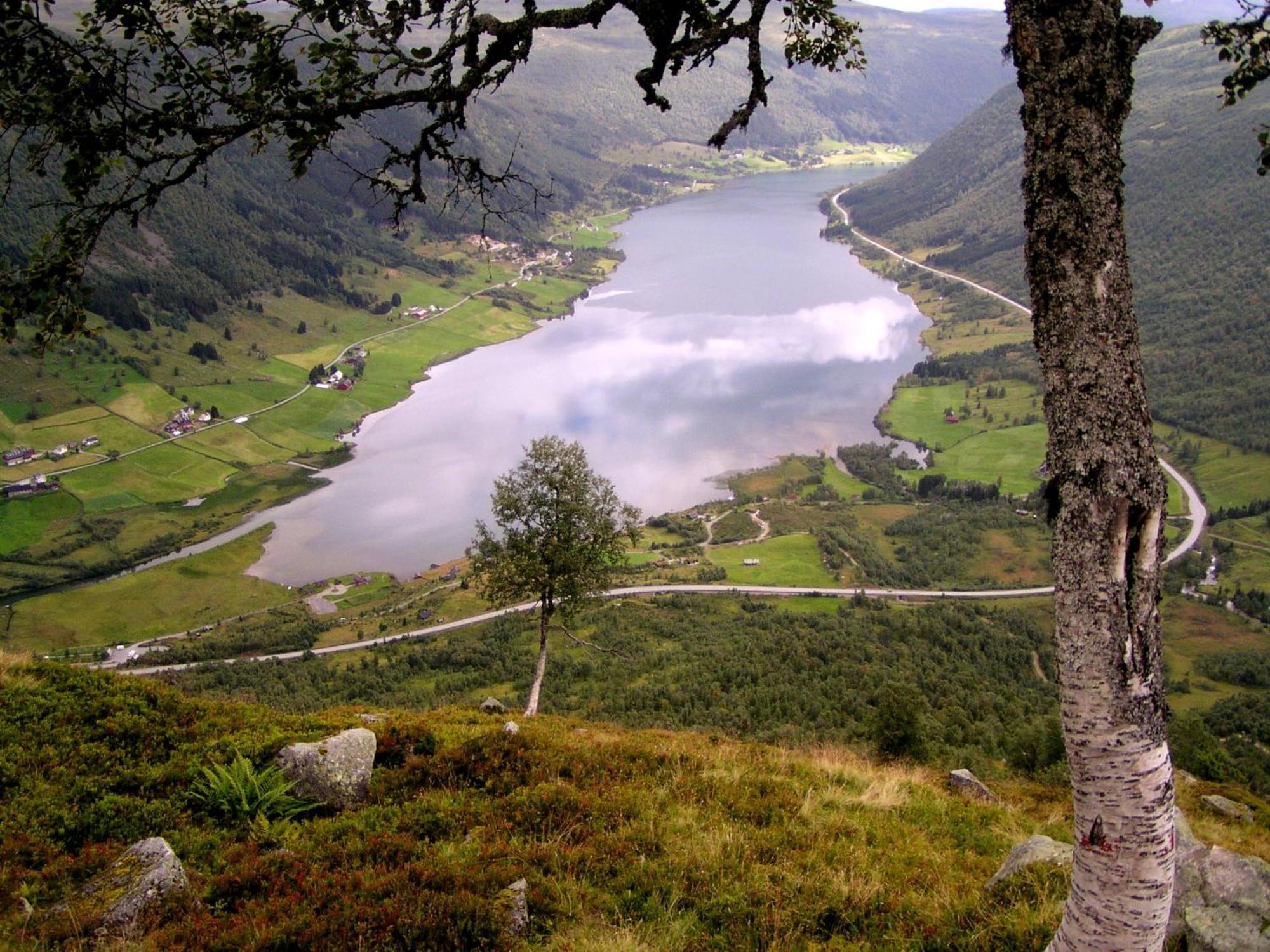 Rindabotten Panorama Sogndal Bagian luar foto